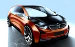 BMW i3 Coupe Concept 2012 года